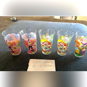 McDonald’s collectible cups hello kitty Barbie